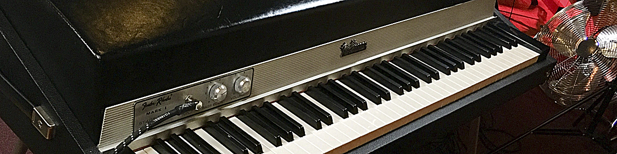 Claviers amplifiés vintage - accueil